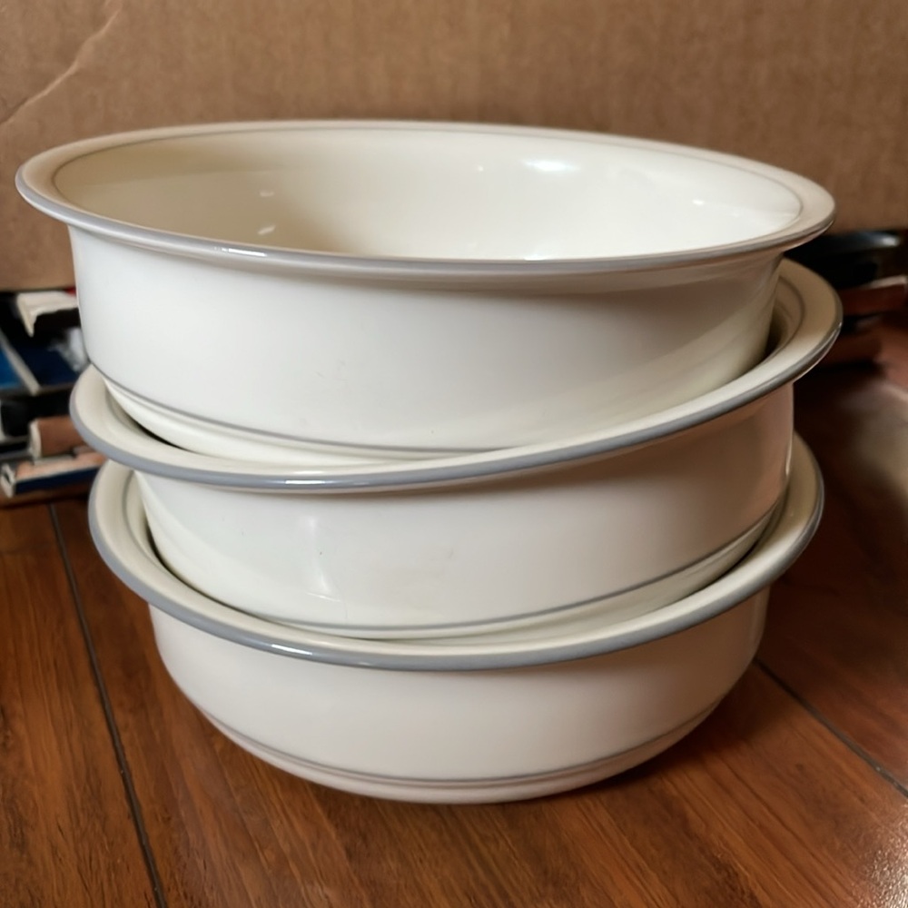 Vintage Ceramic Lenox Bowls Chinastone /
Cereal and Soup Bowls